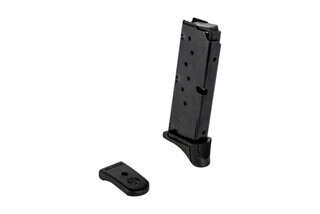 The Ruger LC380 magazine holds 7 rounds of .380 ACP ammunition